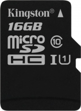 Kingston Canvas Select R80 microSDHC 16GB, UHS-I U1, Class 10