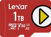 Lexar PLAY R150 microSDXC 1TB, UHS-I U3, A2, Class 10
