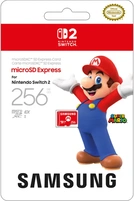 Samsung Nintendo Switch 2 microSDXC Express 256GB, Class 10, SD Express EX I