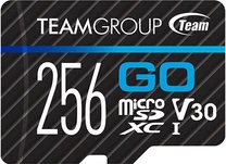 TeamGroup GO R100/W50 microSDXC 256GB Kit, UHS-I U3, Class 10