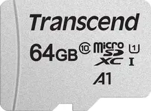 Transcend 300S R100/W20 microSDXC 64GB, UHS-I U1, Class 10