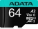 ADATA Premier Pro R100/W80 microSDXC 64GB Kit, UHS-I U3, A2, Class 10