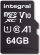 Integral High Speed R100 microSDXC 64GB Kit, UHS-I U1, A1, Class 10