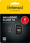 Intenso R20/W12 microSDHC 4GB Kit, Class 10