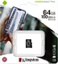 Kingston Canvas Select Plus R100 microSDXC 64GB, UHS-I U1, A1, Class 10