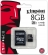 Kingston R45 microSDHC 8GB Kit, UHS-I, Class 10