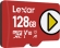 Lexar PLAY R150 microSDXC 128GB, UHS-I U1, A1, Class 10
