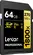 Lexar Professional 1800x Gold Series R280/W210 SDXC 64GB, UHS-II U3, Class 10