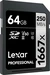 Lexar Professional 1667x Silver Series R250/W120 SDXC 64GB, UHS-II U3, Class 10, 2er-Pack