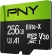 PNY Elite-X R100 microSDXC 256GB Kit, UHS-I U3, A1, Class 10