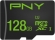 PNY High Performance R100/W20 microSDXC 128GB Kit, UHS-I U1, Class 10