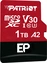 Patriot EP R90/W80 microSDXC 1TB Kit, UHS-I U3, A2, Class 10