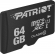 Patriot LX R80 microSDXC 64GB, UHS-I U1, Class 10