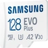 Samsung EVO Plus 2021 R130 microSDXC 128GB Kit, UHS-I U3, A2, Class 10
