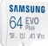 Samsung EVO Plus 2021 R130 microSDXC 64GB Kit, UHS-I U1, A1, Class 10