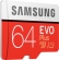 Samsung EVO Plus R100/W20 microSDXC 64GB Kit, UHS-I U1, Class 10