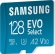 Samsung EVO Select R130 microSDXC 128GB Kit, UHS-I U3, A2, Class 10