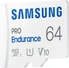 Samsung PRO Endurance R100/W30 microSDXC 64GB Kit, UHS-I U1, Class 10