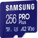 Samsung PRO Plus R180/W130 microSDXC 256GB Kit, UHS-I U3, A2, Class 10