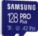 Samsung PRO Plus R160/W120 microSDXC 128GB USB-Kit, UHS-I U3, A2, Class 10