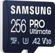 Samsung PRO Ultimate R200/W130 microSDXC 256GB Kit, UHS-I U3, A2, Class 10