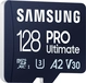 Samsung PRO Ultimate R200/W130 microSDXC 128GB Kit, UHS-I U3, A2, Class 10