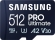 Samsung PRO Ultimate R200/W130 microSDXC 512GB Kit, UHS-I U3, A2, Class 10