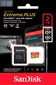 SanDisk Extreme PLUS R250/W150 microSDXC 2TB Kit, UHS-I U3, A2, Class 10