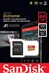 SanDisk Extreme R100 microSDXC 64GB Kit, UHS-I U3, A1, Class 10