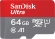 SanDisk Ultra R100 microSDXC 64GB Kit, UHS-I U1, A1, Class 10, 2er-Pack