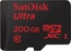 SanDisk Ultra R90 microSDXC 200GB Kit, UHS-I, Class 10