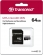 Transcend High Endurance 350V R95/W45 microSDXC 64GB Kit, UHS-I U1, Class 10