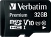 Verbatim Premium 600x R90 microSDHC 32GB Kit, UHS-I U1, Class 10