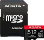 ADATA High-Endurance R100/W85 microSDXC 512GB Kit, UHS-I U3, A2, Class 10