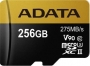 ADATA Premier ONE R275/W155 microSDXC 256GB Kit, UHS-II U3, Class 10 (AUSDX256GUII3CL10-CA1)