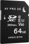 Angelbird AV PRO SD MK2 V60 R260/W140 SDXC 64GB, UHS-II U3, Class 10 (AVP064SDMK2V60)