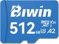 Biwin MS210 R210/W170 microSDXC 512GB, UHS-I U3, A2, Class 10