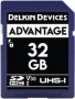 Delkin Advantage 633X R90/W90 SDHC 32GB, UHS-I U3, Class 10