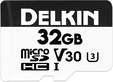 Delkin Hyperspeed R100/W80 microSDHC 32GB, UHS-I U3, Class 10