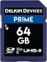 Delkin Prime 1900X R300/W100 SDXC 64GB, UHS-II U3, Class 10 (DDSDB190064G)