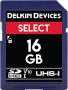 Delkin Select 163X R24/W17 SDHC 16GB, UHS-I U1, Class 10 (DDSDR16316GB)