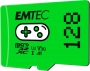 Emtec GAMING R100/W50 microSDXC 128GB, UHS-I U3, A1, Class 10 (ECMSDM128GXCU3G)