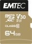 Emtec SpeedIN PRO R95/W85 microSDXC 64GB Kit, UHS-I U3, A1, Class 10 (ECMSDM64GXC10SP)