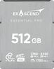 Exascend Essential Pro R3750/W3350 CFexpress 4.0 Type B 512GB
