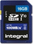 Integral High Speed R100 SDHC 16GB, UHS-I U1, Class 10 (INSDH16G-100V10)
