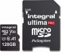 Integral Premium High Speed R100/W90 microSDXC 128GB Kit, UHS-I U3, A1, Class 10 (INMSDX128G-100/90V30)