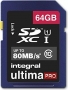 Integral ultima PRO R80 SDXC 64GB, UHS-I U1, Class 10 (INSDX64G10-80U1)