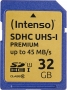Intenso Premium R45 SDHC 32GB, UHS-I U1, Class 10 (3421480)