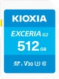 KIOXIA EXCERIA G2 R100/W50 SDXC 512GB, UHS-I U3, Class 10