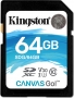 Kingston Canvas Go! R90/W45 SDXC 64GB, UHS-I U3, Class 10 (SDG/64GB)